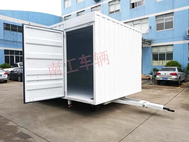 3吨箱式爱体育官方网站无动力全挂车